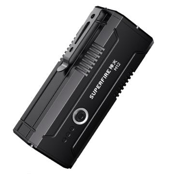 Supfire/神火 强光远射户外超长续航氙气灯手电筒112W，18650电池 M12