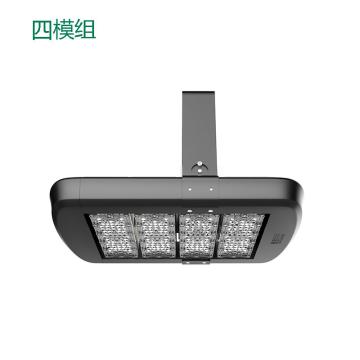 雅金照明 LED投光灯四模组投光灯，正白，90°配光，含U型支架 YJ-FSA800S-200W