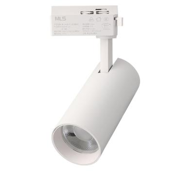 木林森 导轨射灯，森之光系列WRG69-12-65K-W 12W，砂白，白光，Φ55×95×180mm，光束角24° WRG69-12-65K-W