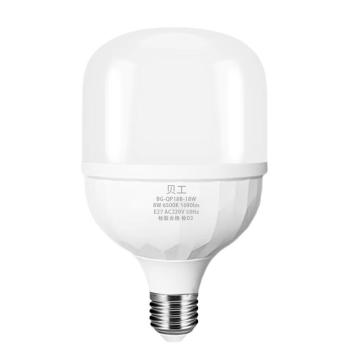 贝工 LED灯泡白光，E27 BG-QP18B-18W