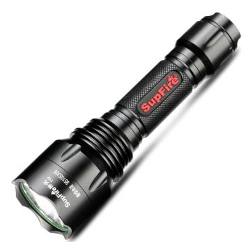 Supfire/神火 强光手电筒10W，691lm，2000mAh，含电池充电器 T10