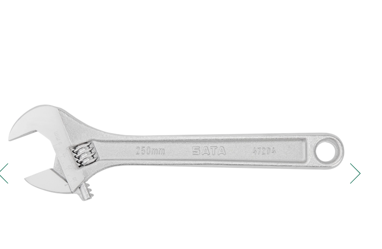 SATA/世达 10”活动扳手 47204
