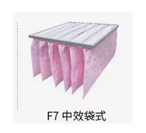 赫尔曼 F7袋式中效过滤器 592*592*600-6  铁框