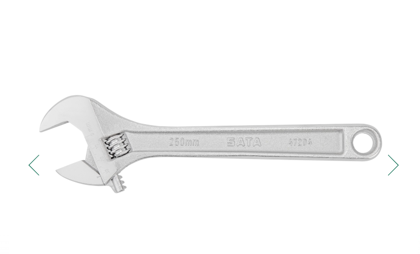 SATA/世达 活动扳手6" 47202
