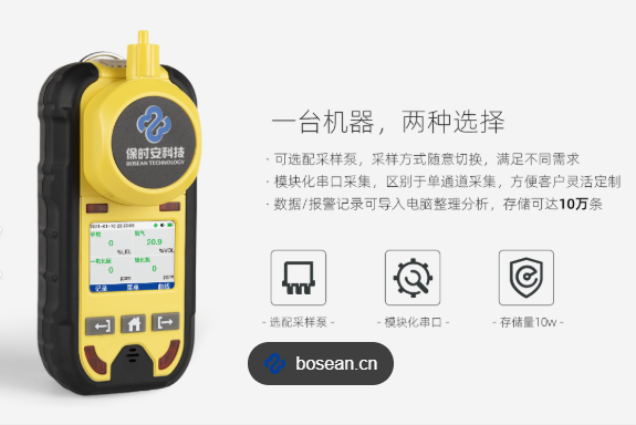 保时安 泵吸式四合一气体探测仪 BH-4M