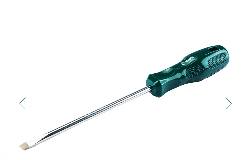 SATA/世达 A系列一字形螺丝批3.2x75MM 62202