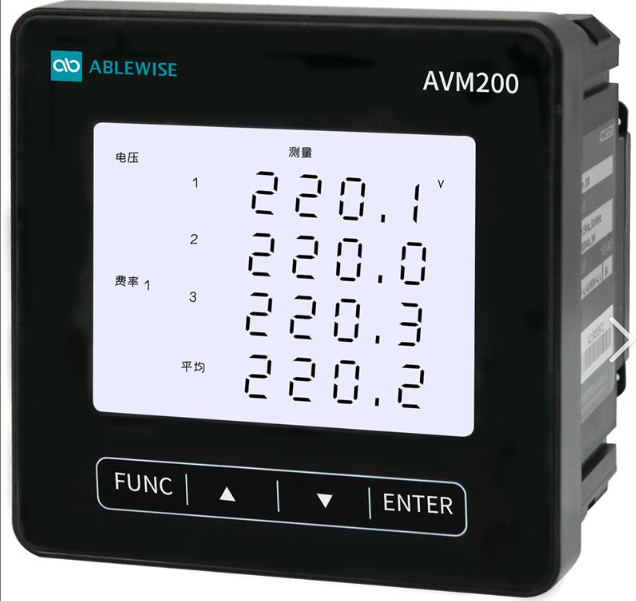 爱博精电 多功能电表
AVM230,双485口 AVM230−2路RS485