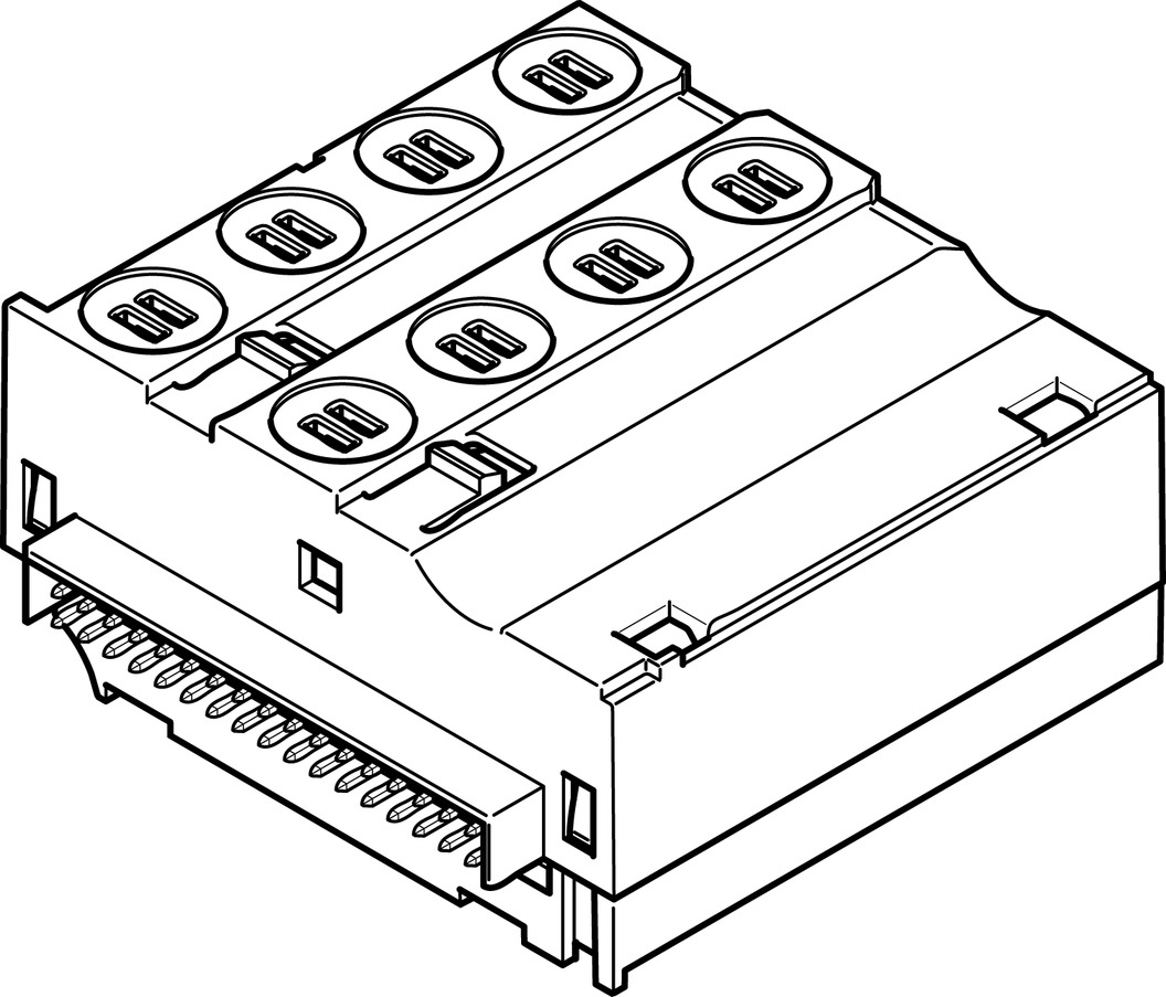 FESTO/费斯托 电路连接模块 VMPAL-EVAP-10-1-4