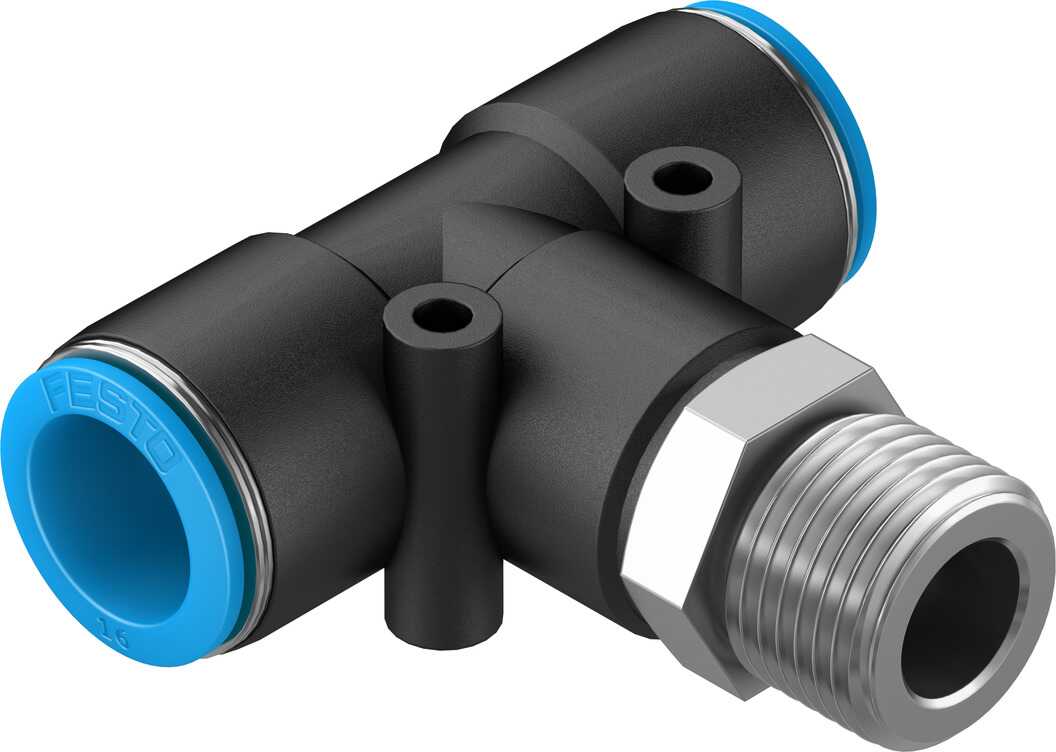 FESTO/费斯托 T 型快插接头 QST-1/2-16