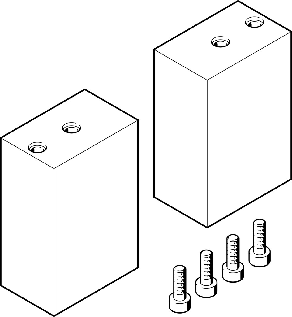 FESTO/费斯托 夹爪坯料 BUB-HGPT-63-B