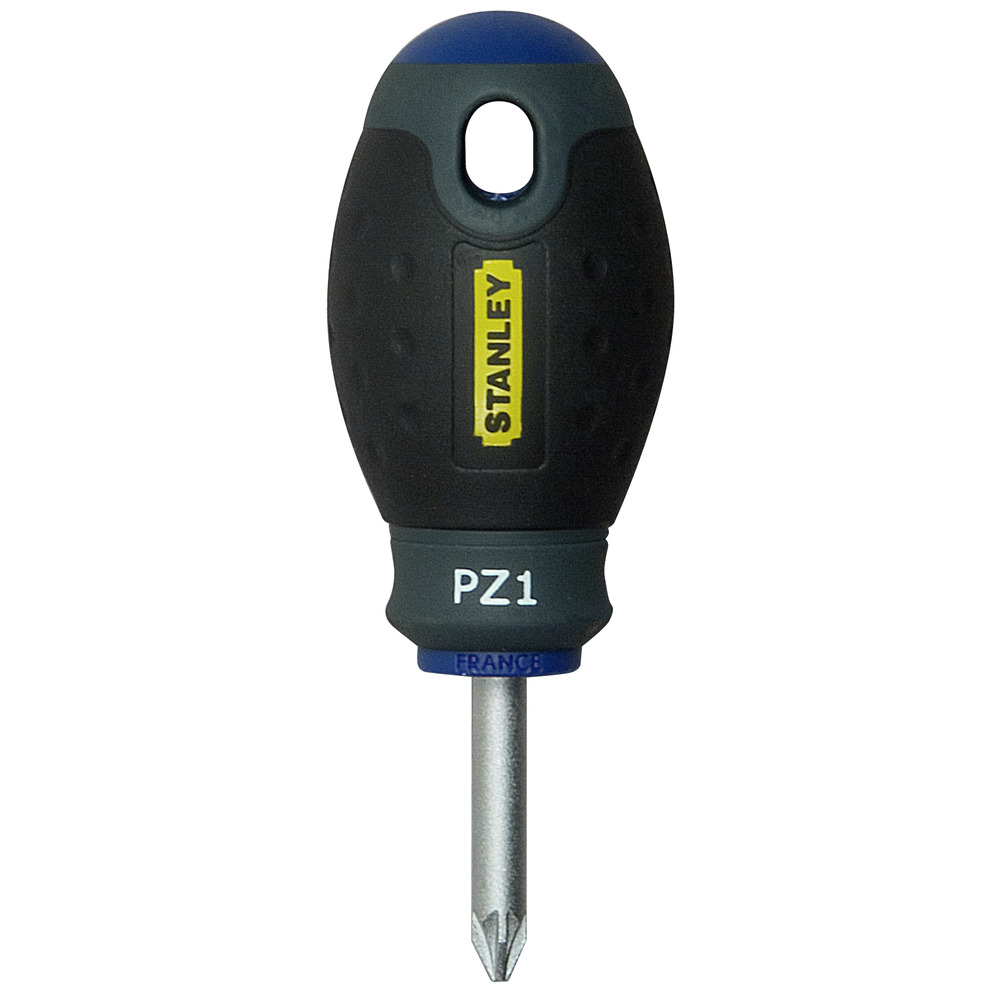 STANLEY/史丹利 三色柄米字螺丝批PZ1x30mm 65-408-14 紧固