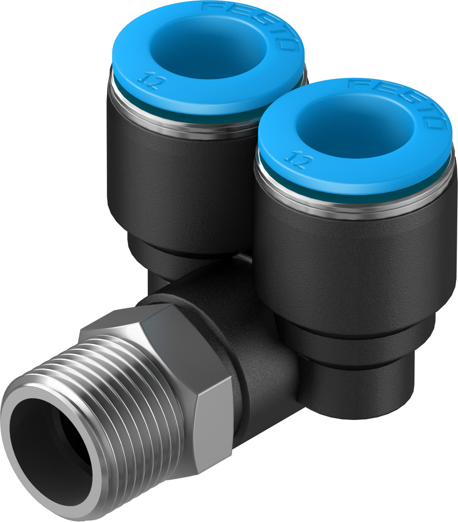 FESTO/费斯托 Y 型快插螺纹接头 QSYL-3/8-12