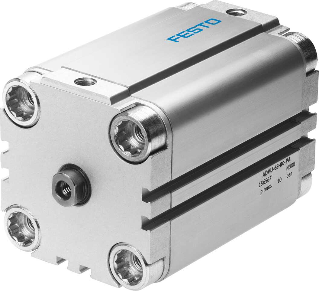FESTO/费斯托 紧凑型气缸 ADVU-100-25-P-A