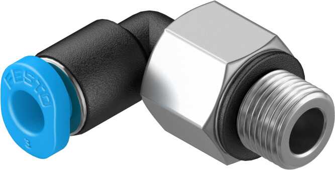 FESTO/费斯托 L 型快插式螺纹接头 QSML-M5-2