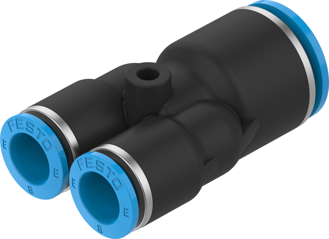 FESTO/费斯托 Y 型快插接头 NPQE-Y-Q12-Q8-P10