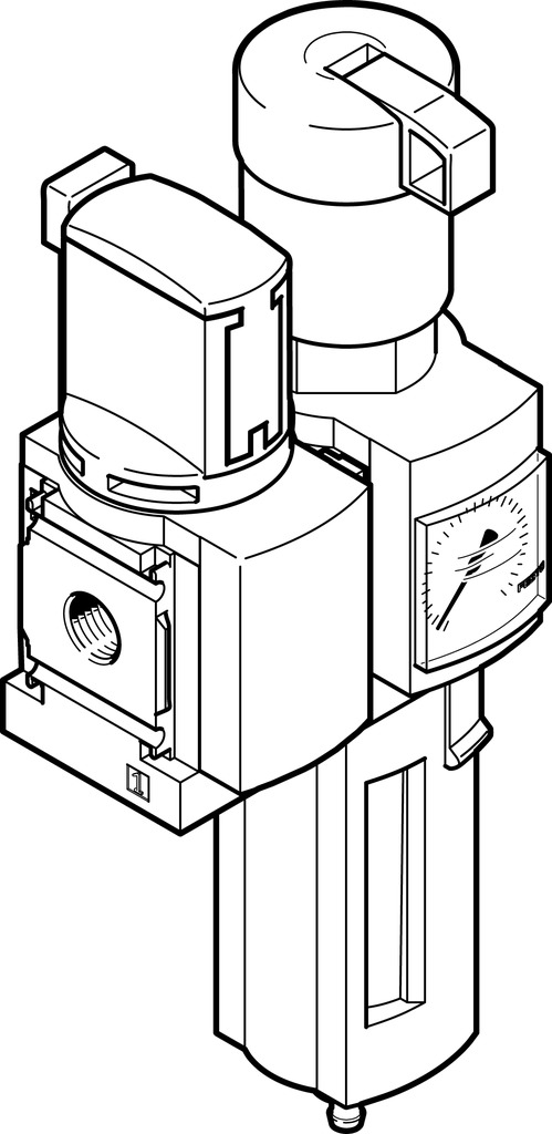 FESTO/费斯托 气源处理装置组合 MSB6-1/2:C3:J120-WP