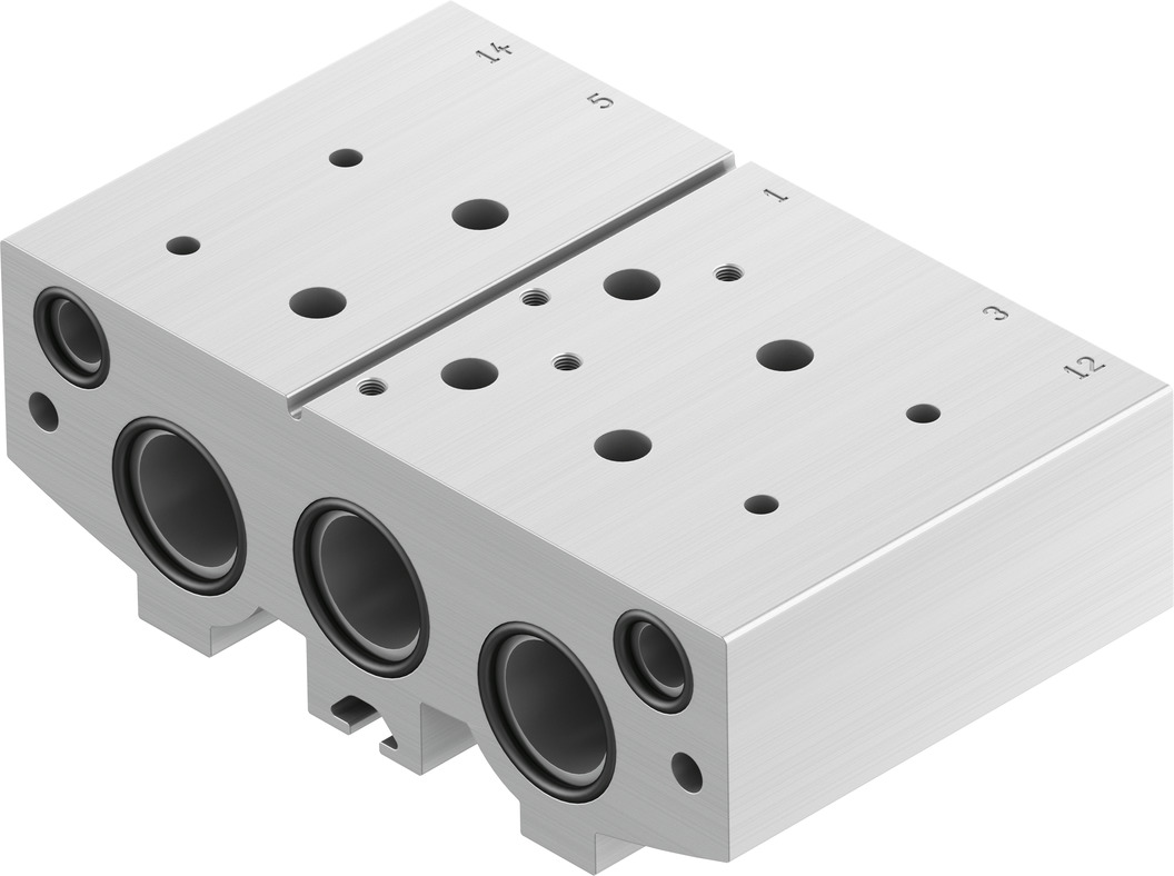 FESTO/费斯托 气路板模块 VABM-B10-25EEE-G12-2