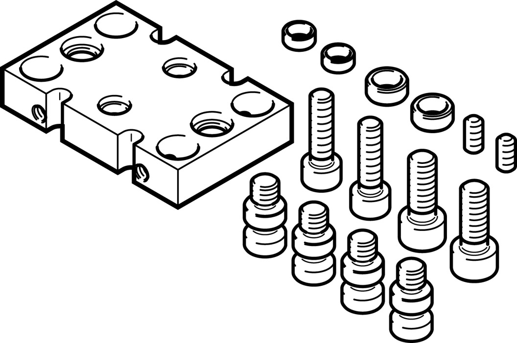 FESTO/费斯托 连接组件 DHAA-G-E8-45-B11-25