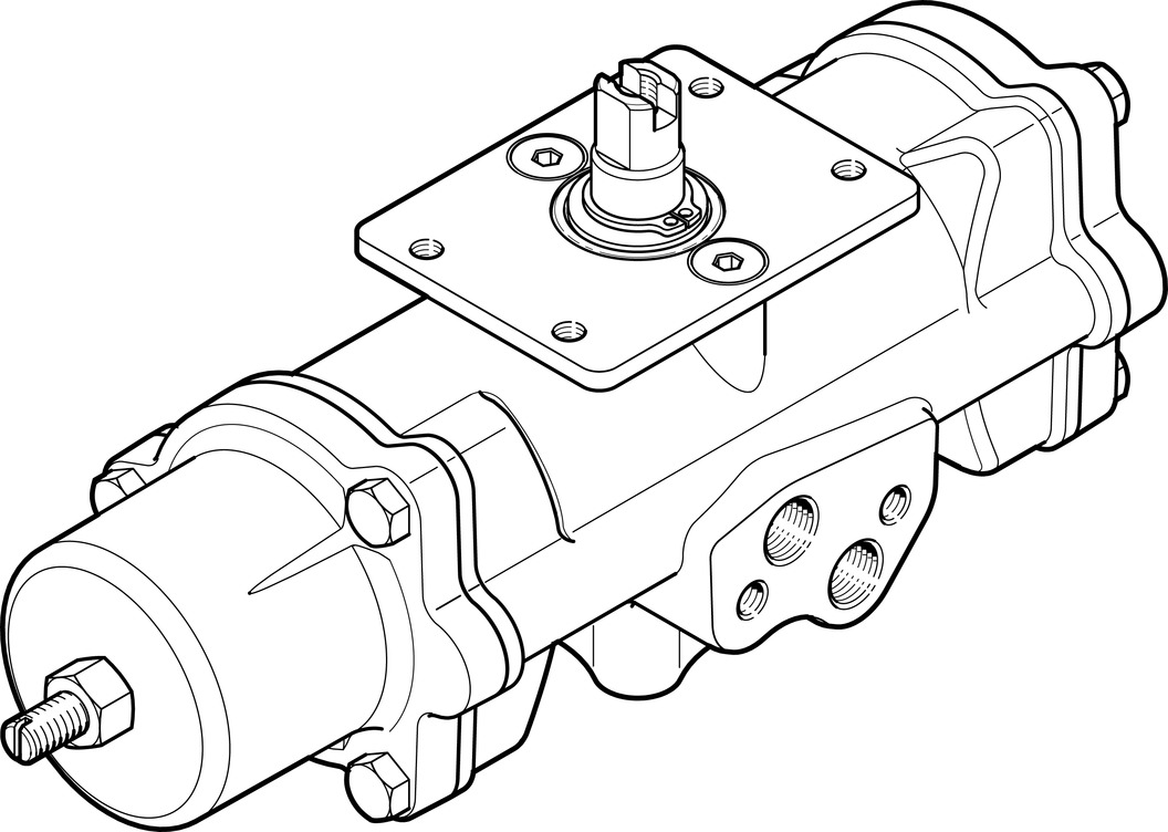 FESTO/费斯托 摆动驱动器 DAPS-0015-090-RS1-F03-CR