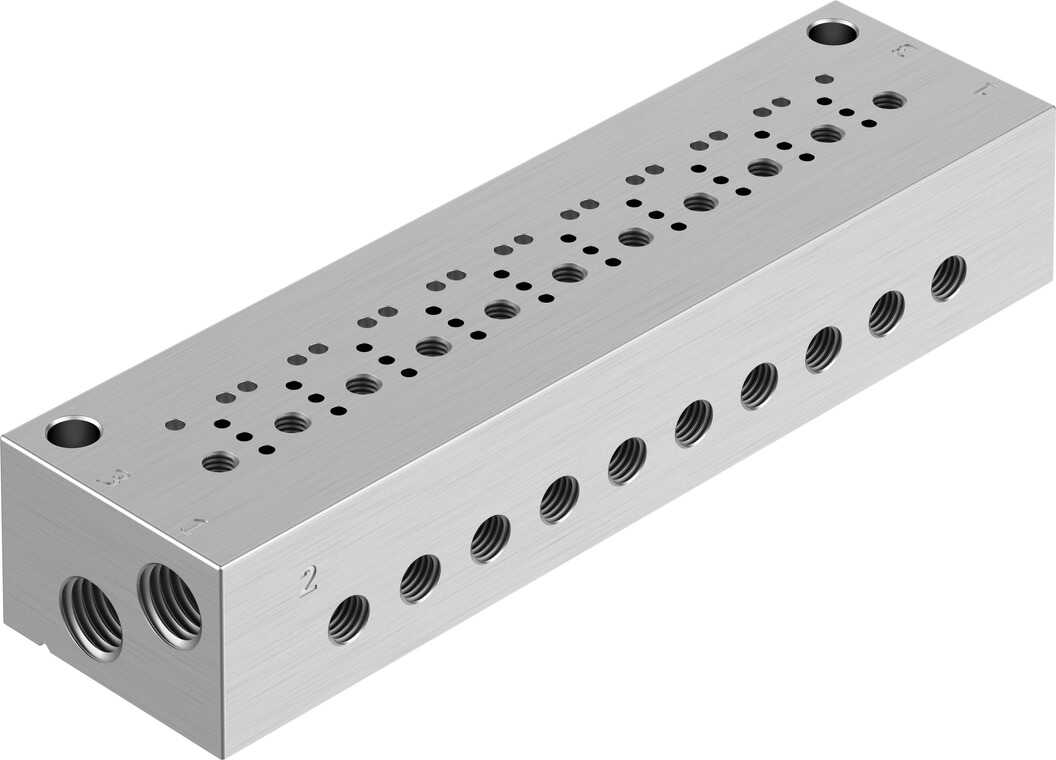 FESTO/费斯托 气路板模块 VABM-C12-6M-M5-M3-10