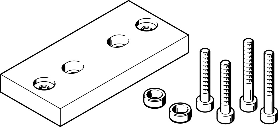 FESTO/费斯托 连接组件 HAPG-SD2-45