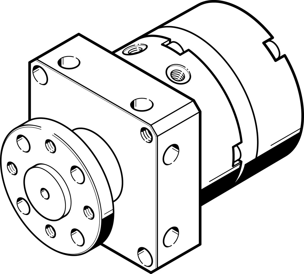 FESTO/费斯托 摆动气缸 DSM-10-240-P-FF-FW