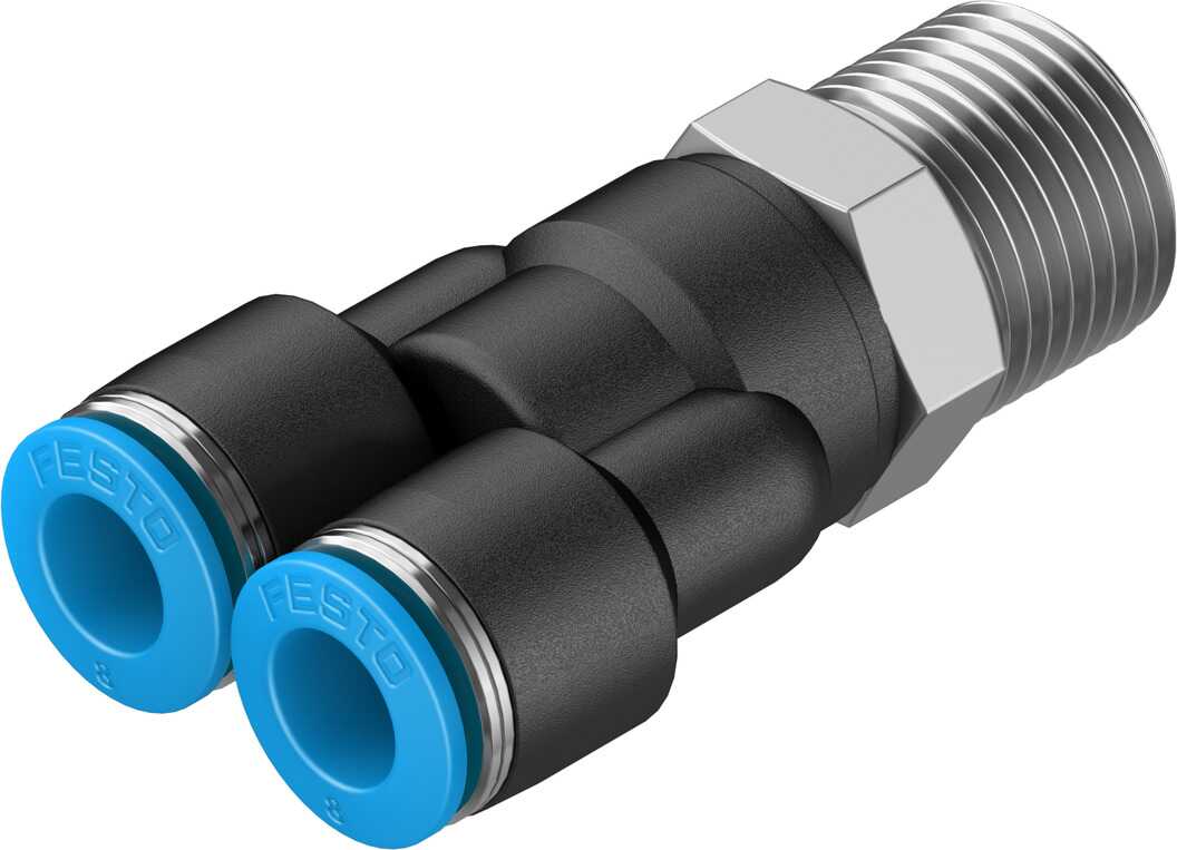 FESTO/费斯托 Y 型快插螺纹接头 QSY-3/8-8