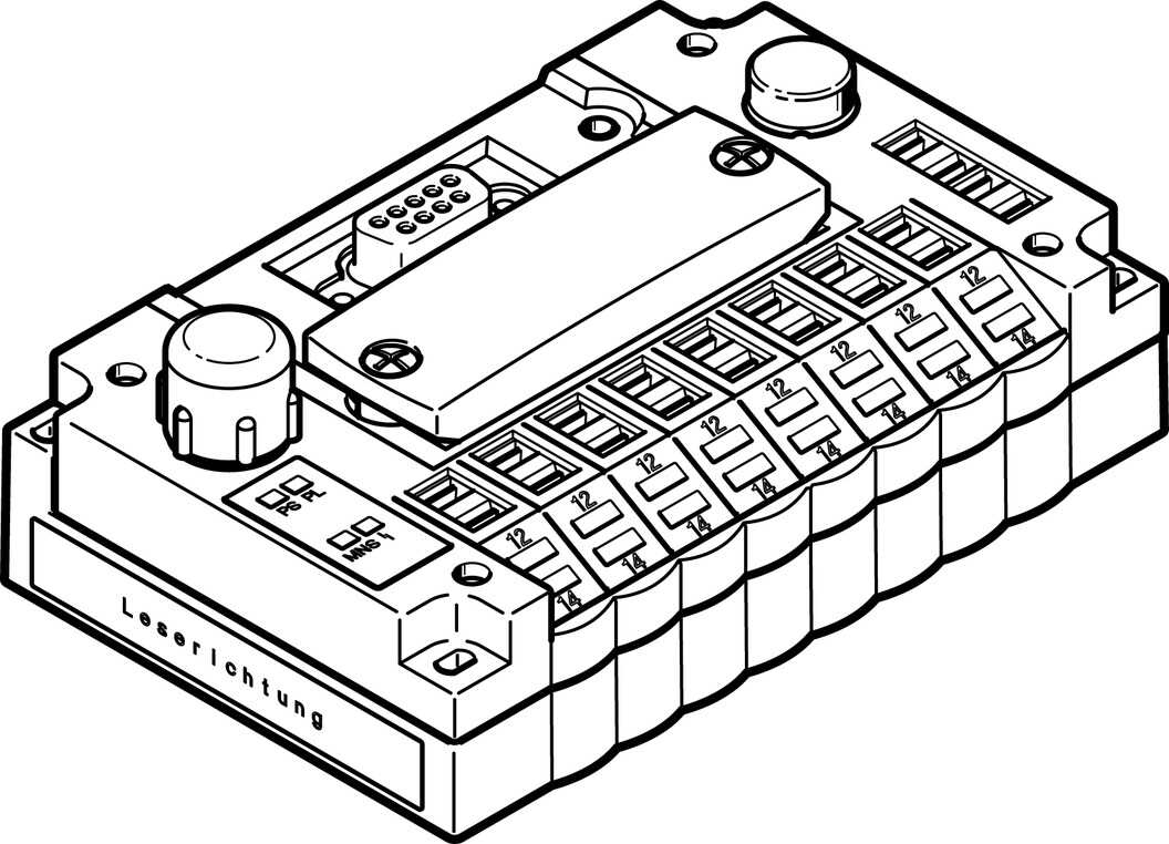 FESTO/费斯托 电接口 CPV10-GE-DI02-8