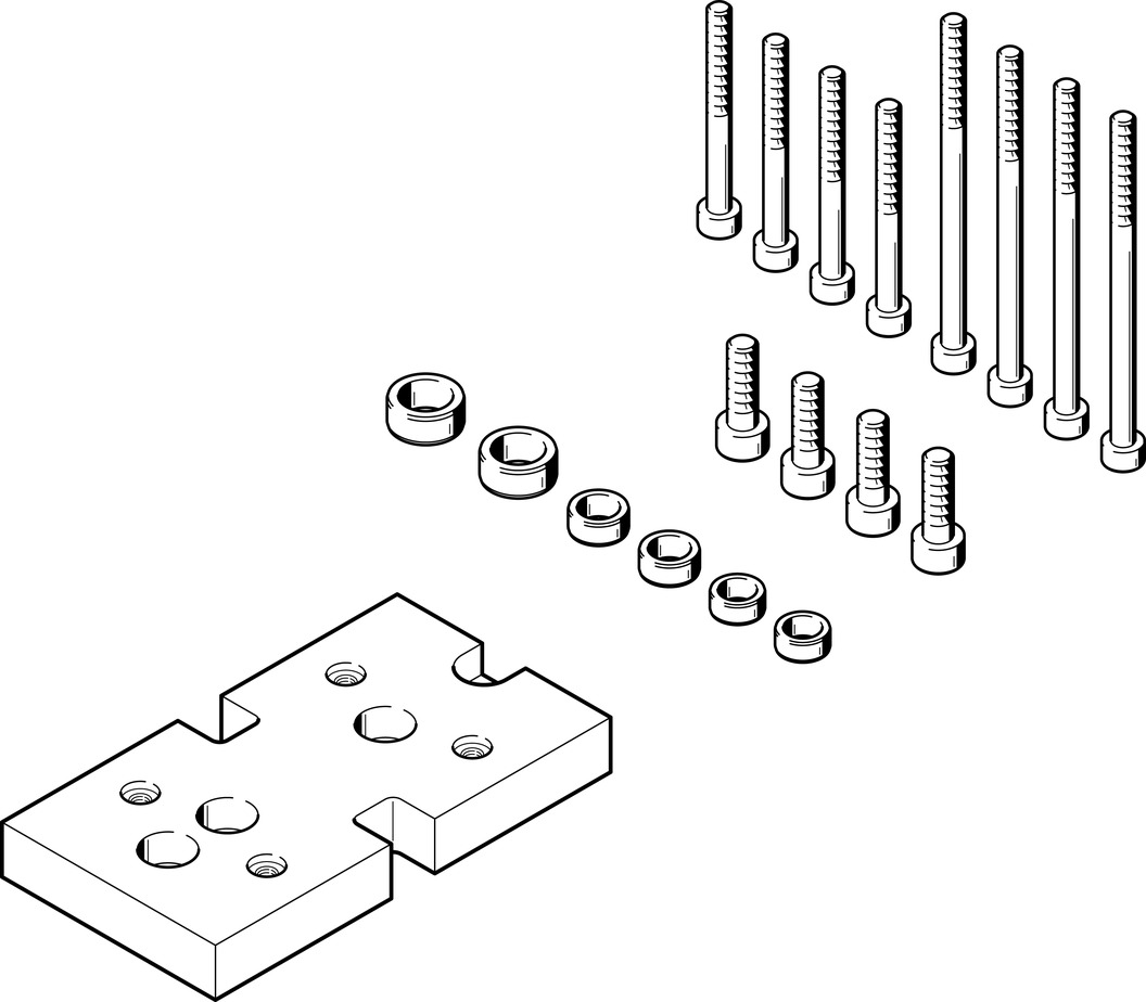 FESTO/费斯托 连接组件 DHAA-G-H2-20-B8-35