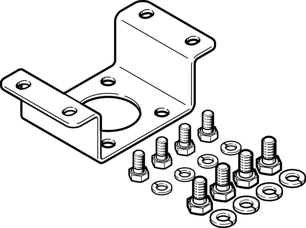 FESTO/费斯托 安装转接件 DARQ-K-X1-A1-F05-20-R1