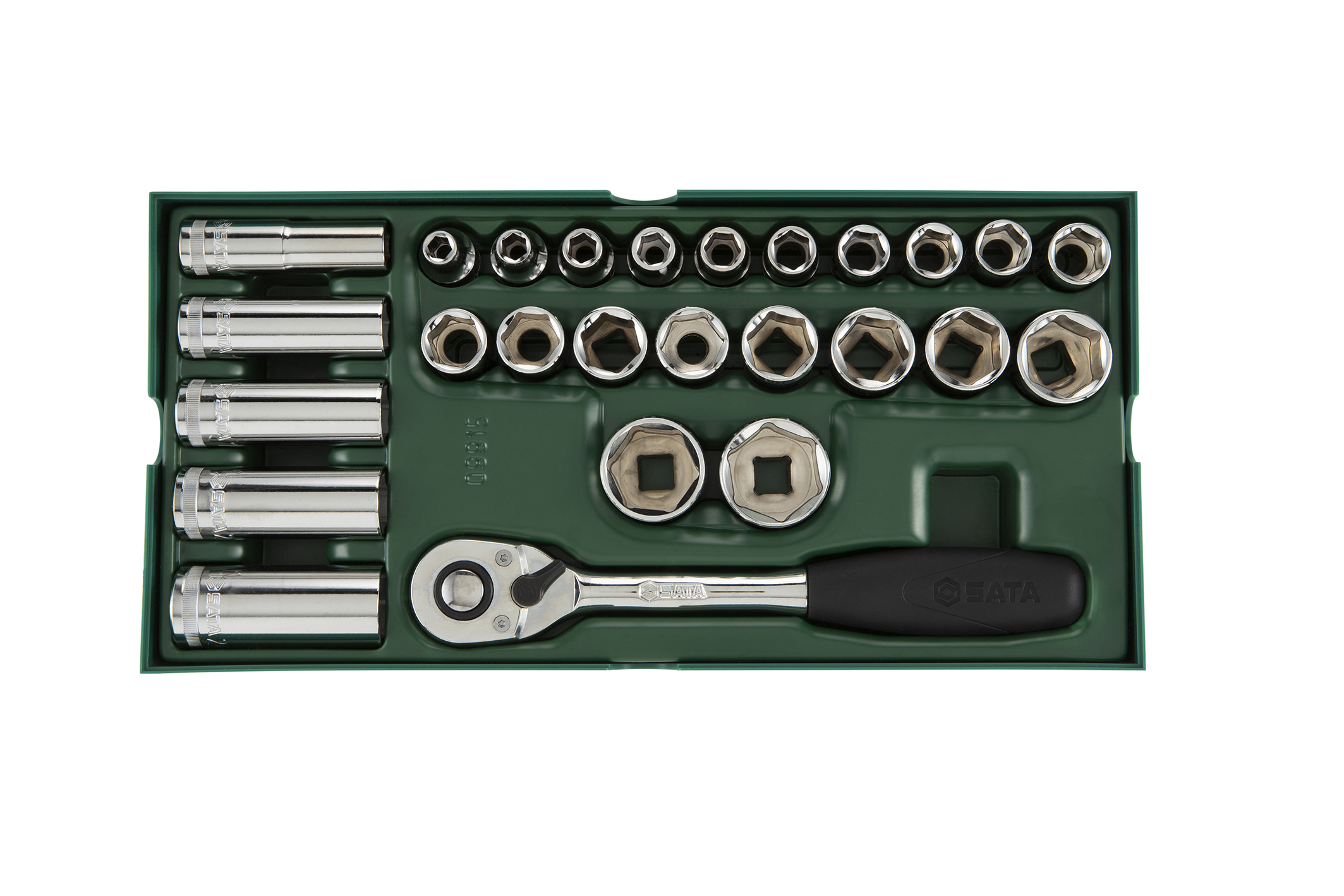 SATA/世达 工具托组套-26件12.5MM系列套筒 09915