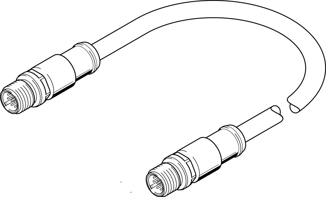 FESTO/费斯托 连接电缆 NEBS-SM12G12-E-0.3-N-M12G12