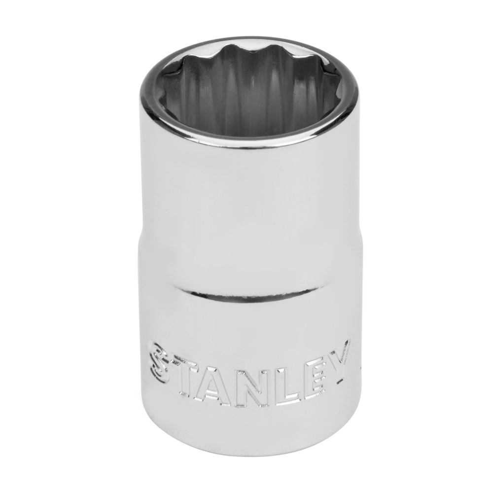 STANLEY/史丹利 12.5MM系列公制12角标准套筒16mm 88-788-1-22 紧固