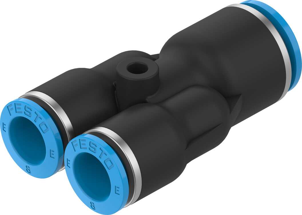 FESTO/费斯托 Y 型快插接头 NPQE-Y-Q10-Q8-P10