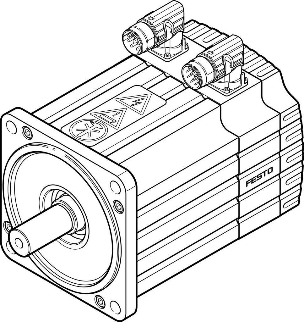 FESTO/费斯托 伺服电机 EMMS-AS-140-S-HS-RR-S1