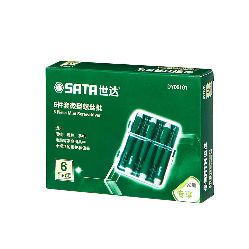 SATA/世达 6件套微型螺丝批 DY06101