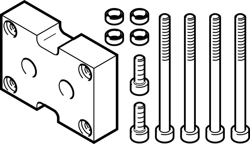 FESTO/费斯托 连接组件 DHAA-G-Q11-40-B12-63