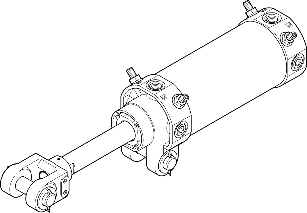 FESTO/费斯托 铰链式气缸 DW-80-150-Y-G