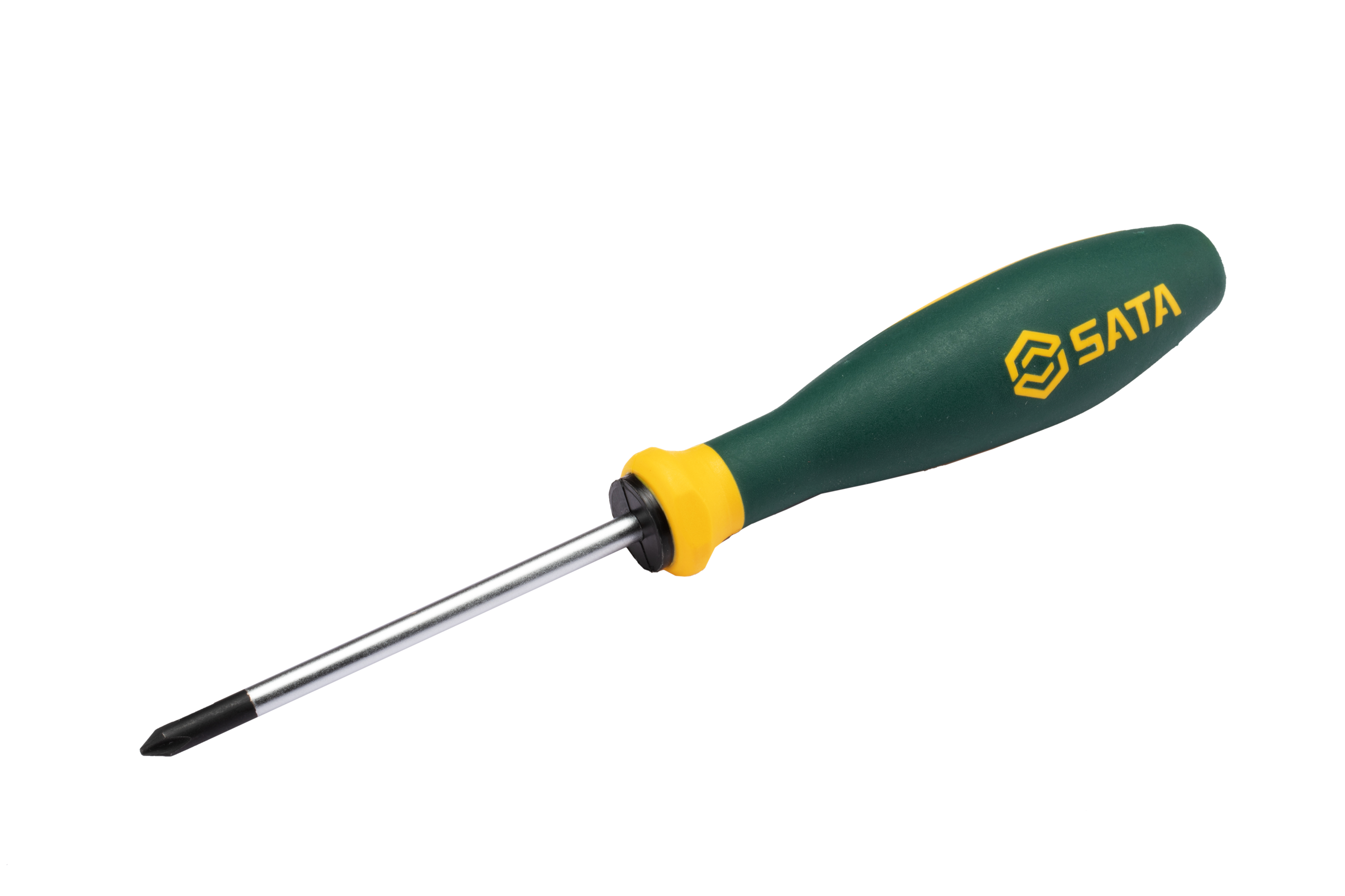 SATA/世达 G系列三色柄十字形螺丝批#0x100MM 63609