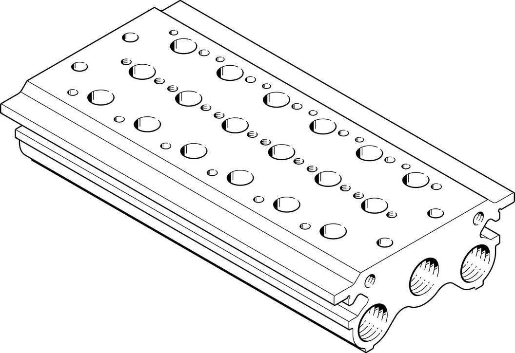 FESTO/费斯托 气路板模块 PRS-3/8-6-B