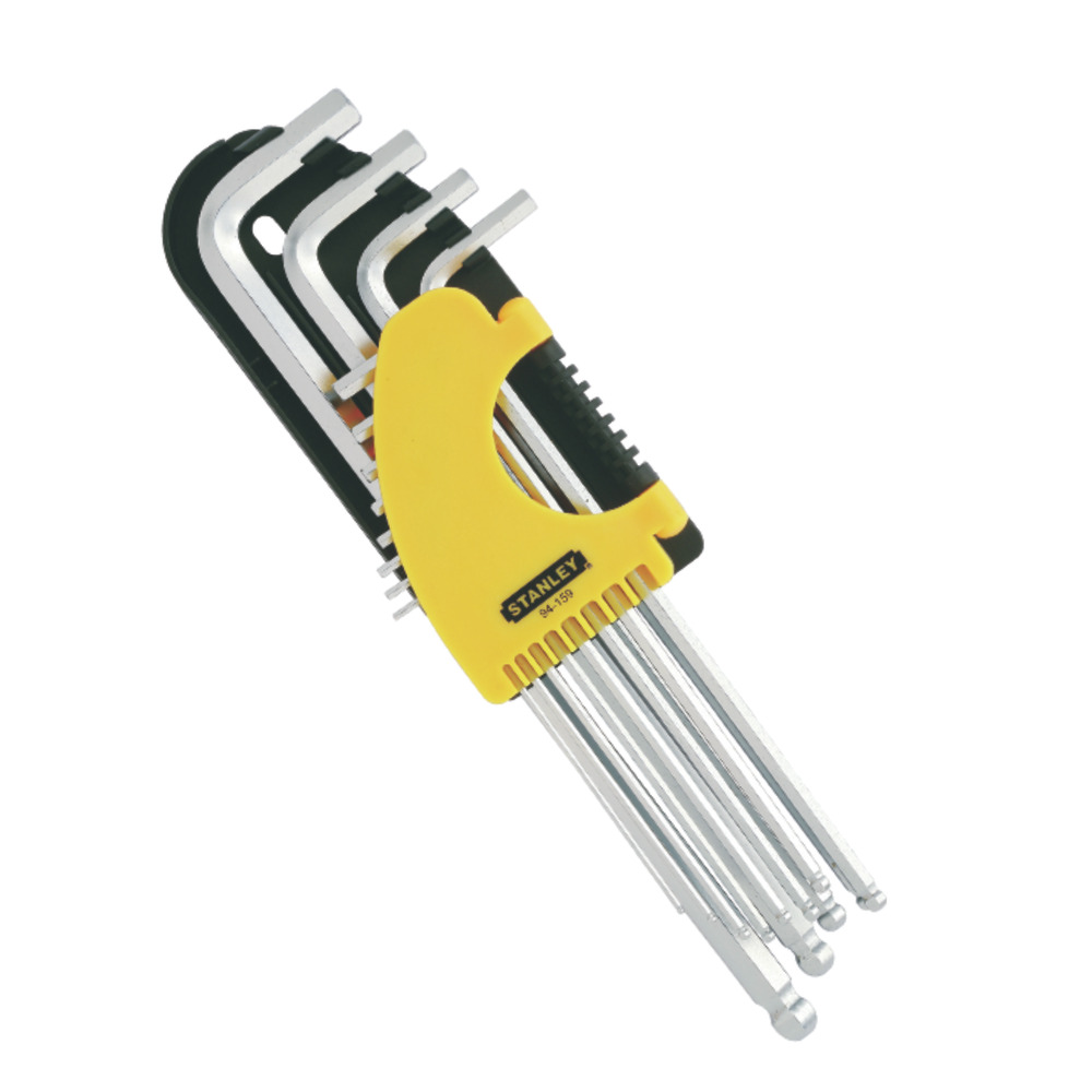 STANLEY/史丹利 12件套英制球头内六角扳手 94-163-23 紧固