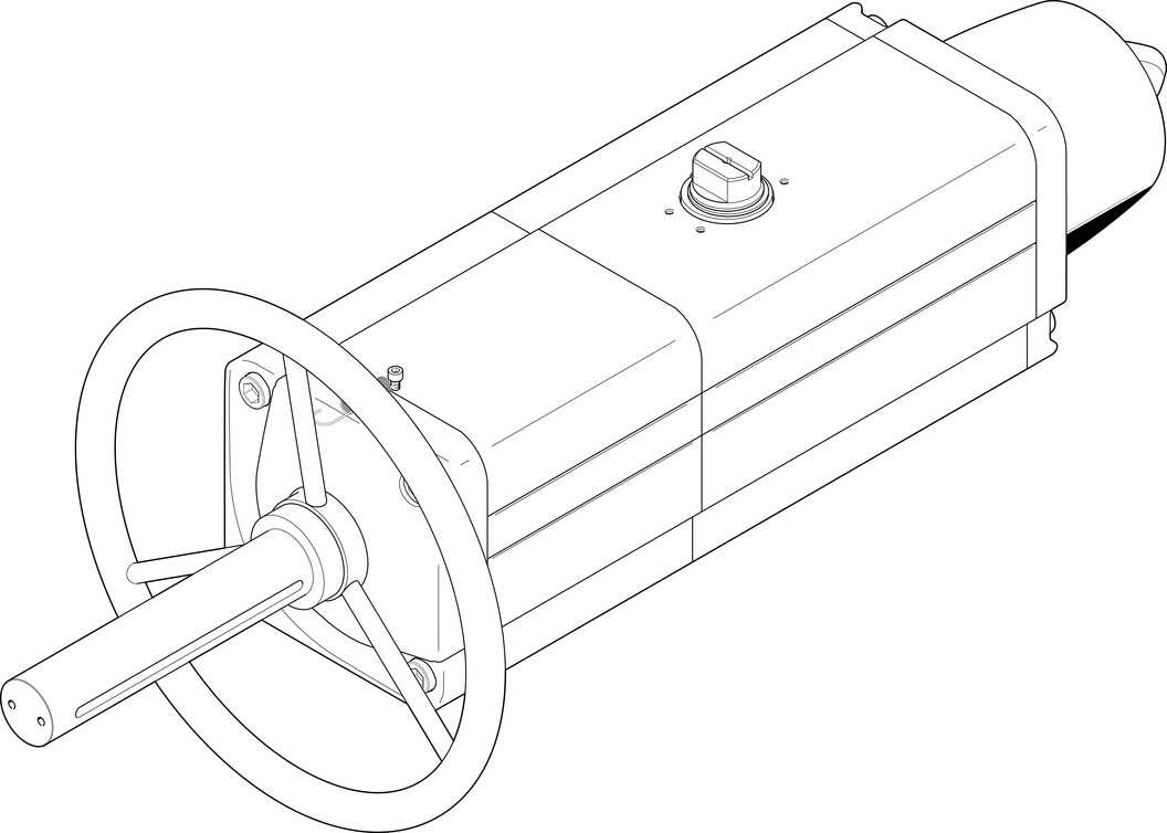 FESTO/费斯托 摆动驱动器 DAPS-0960-090-RS1-F14-MW