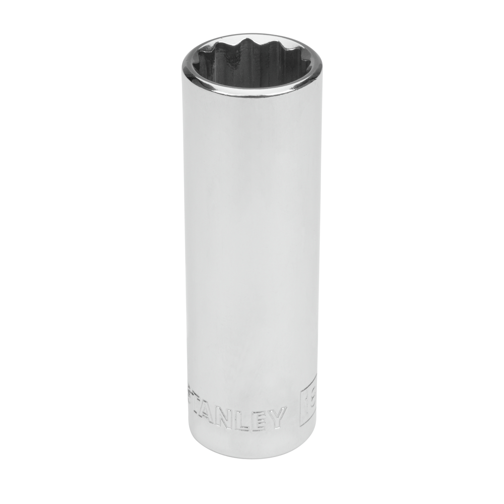 STANLEY/史丹利 12.5MM系列公制12角长套筒18mm 86-426-1-22 紧固