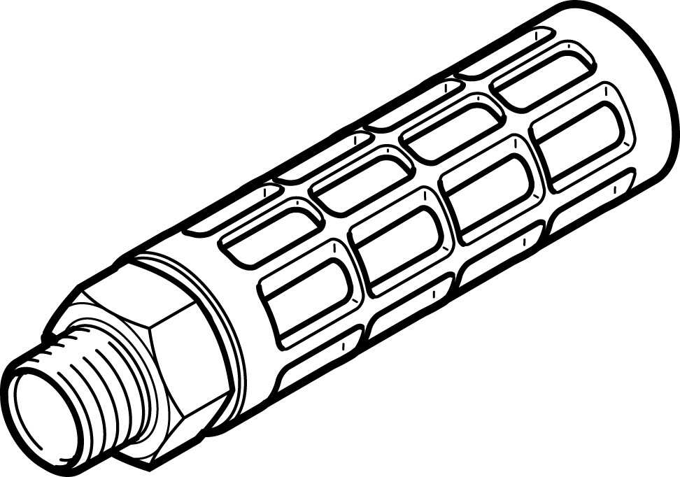 FESTO/费斯托 消声器 U-1-B