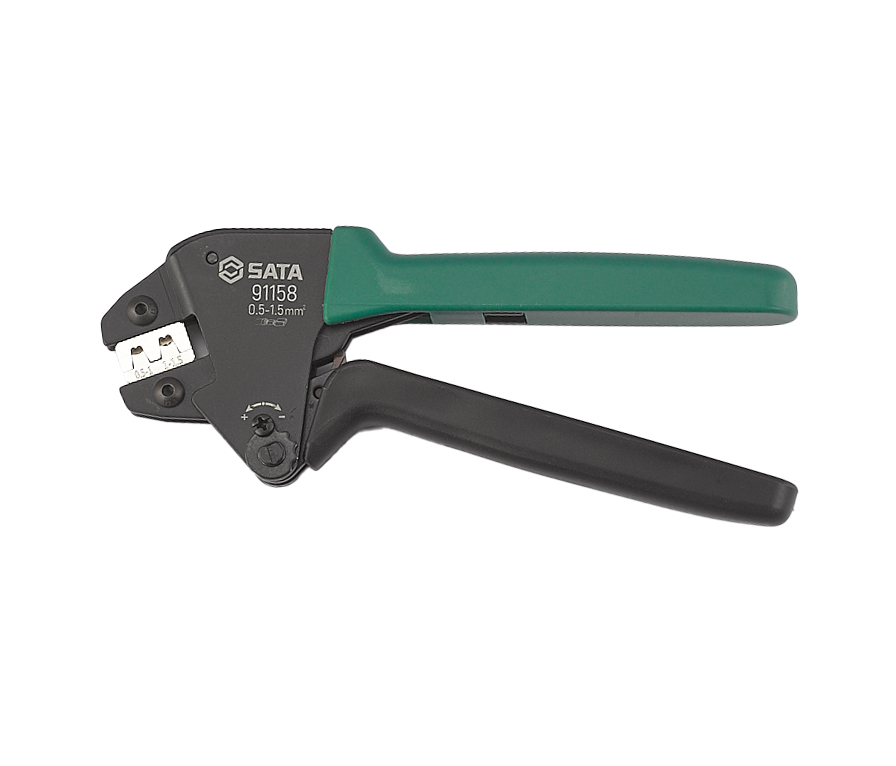 SATA/世达 省力型插塞端子压接钳0.5-1.5MM² 91158
