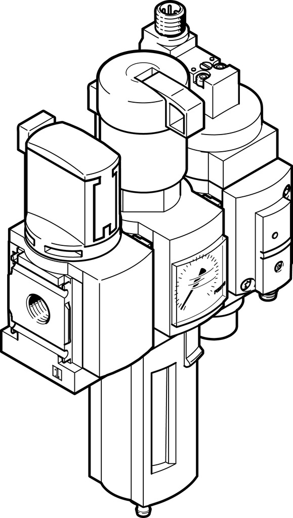 FESTO/费斯托 气源处理装置组合 MSB6-1/2:C3:J120:D14-WP