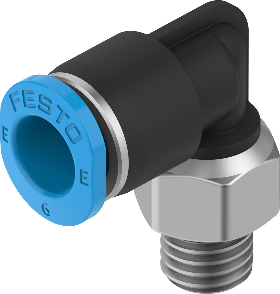 FESTO/费斯托 L 型快插式螺纹接头 NPQE-L-M7-Q6-P10