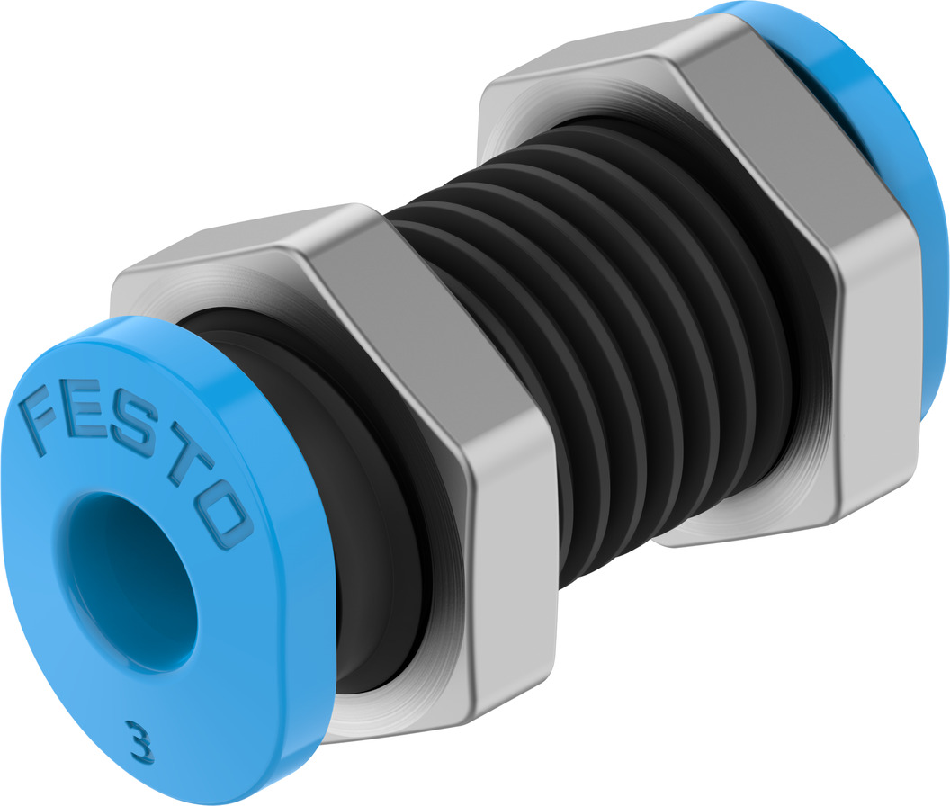FESTO/费斯托 穿板式快插接头 QSMS-3