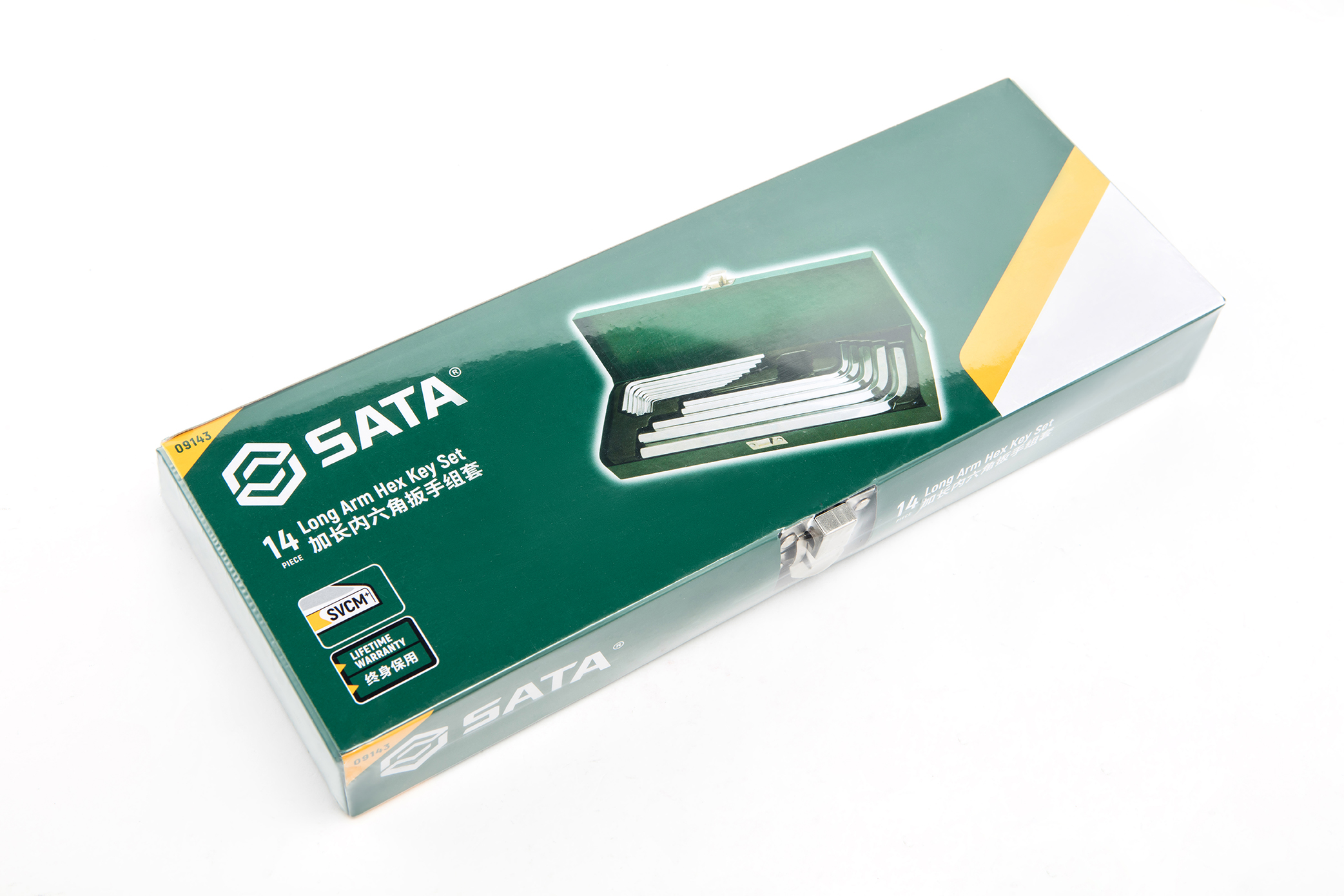 SATA/世达 14件加长内六角扳手组套 09143