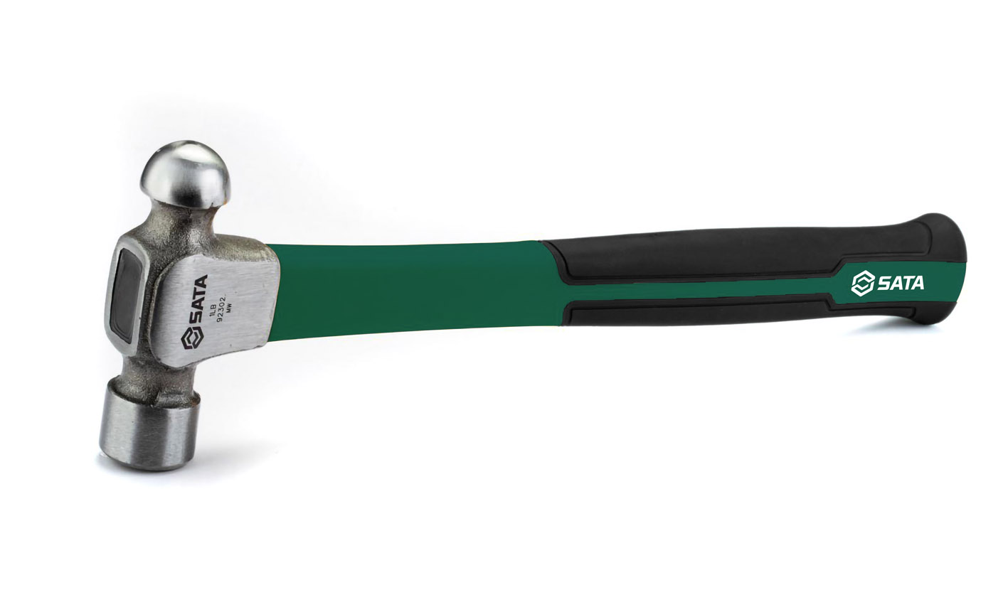 SATA/世达 玻璃纤维柄圆头锤0.5磅 92301